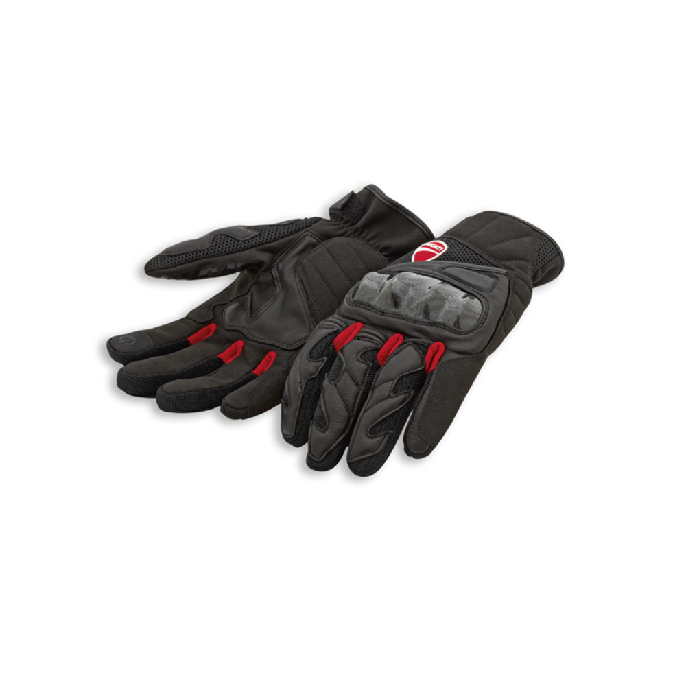 City C3 Gants en tissu-cuir Ducati